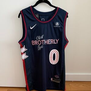 NWT Nike Philadelphia 76ers Maxey Jersey